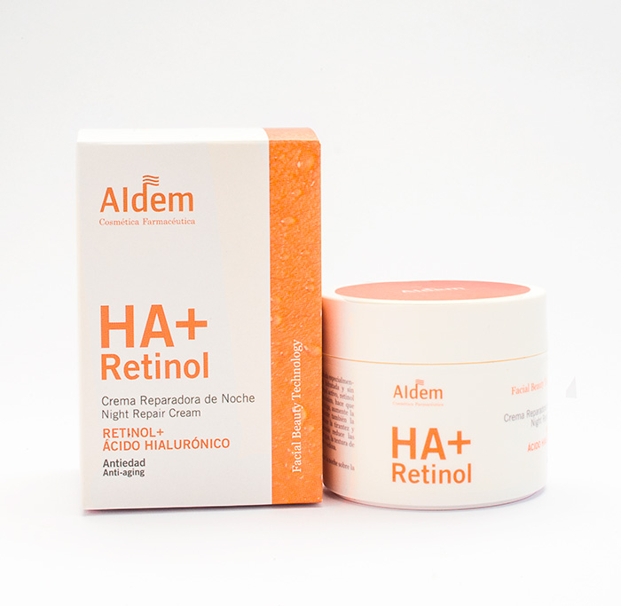 Crema Reparadora Retinol + Ácido hialurónico